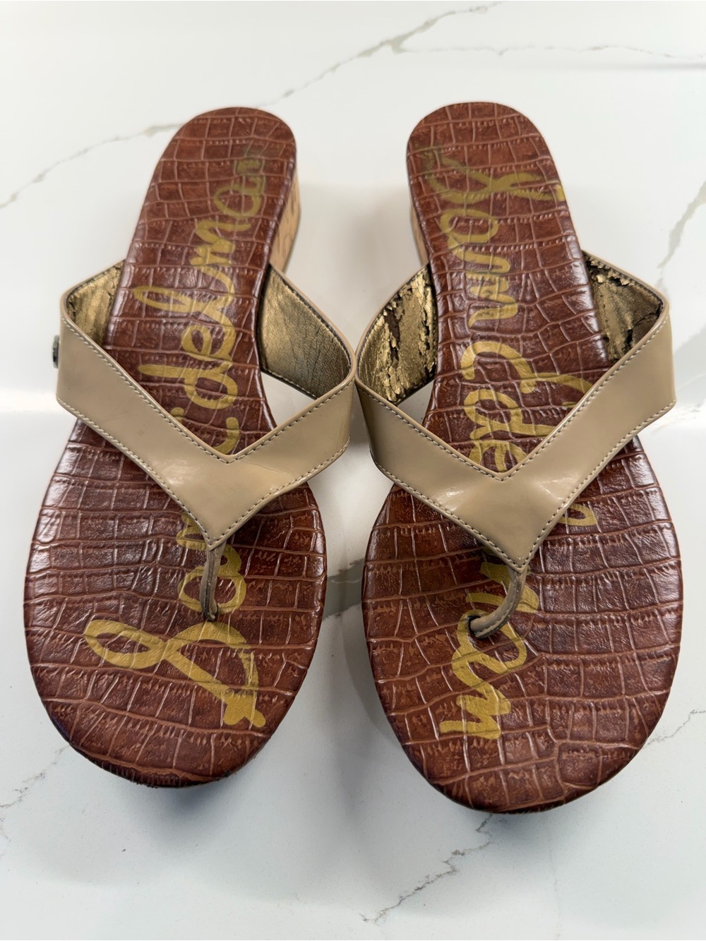 Sam Edelman Romy Wedge Sandal (Sz 9)